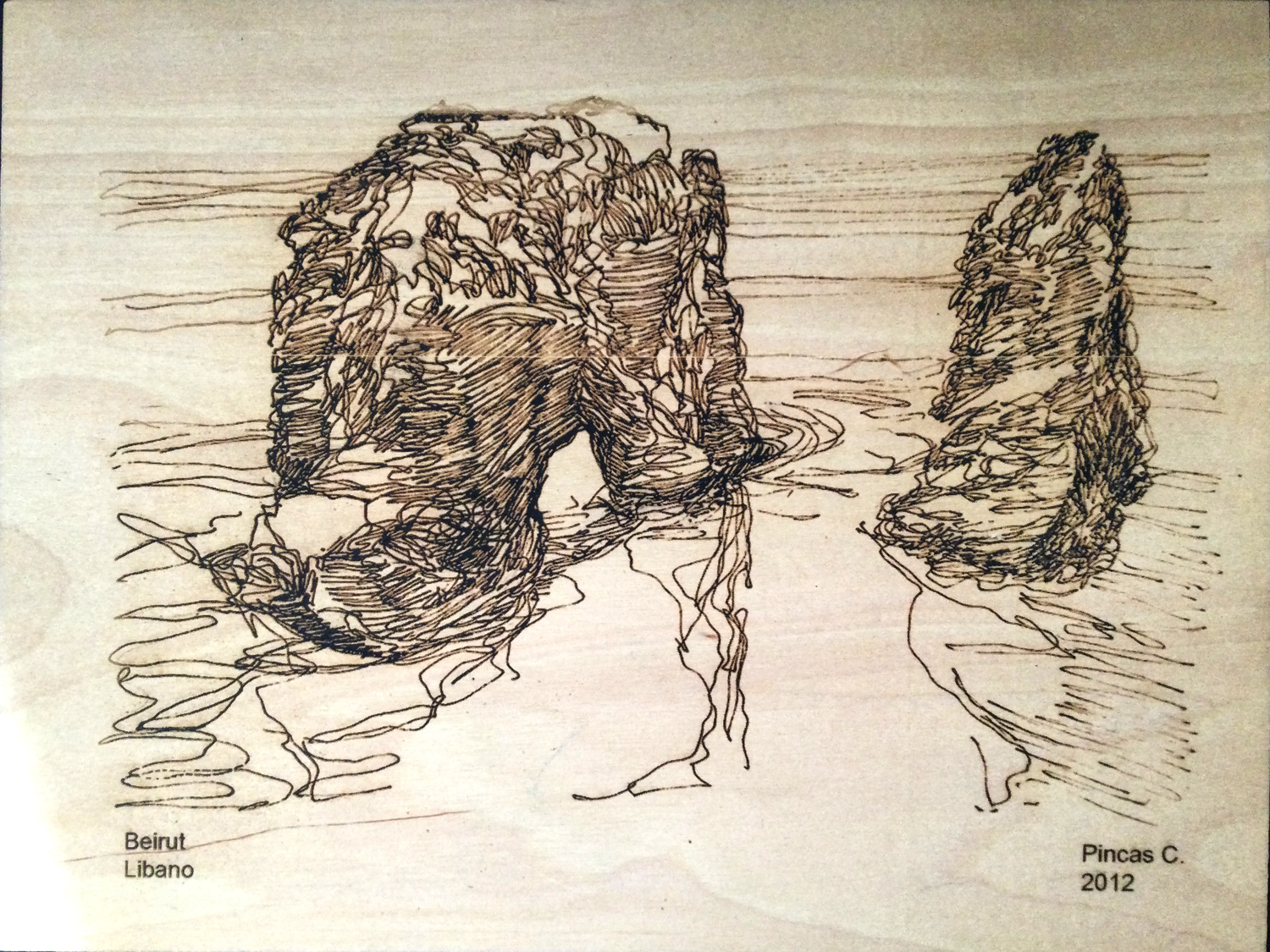 Beirut ( Rocas) Claudio Pincas Feldman
