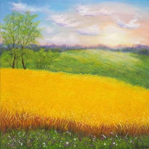 Wheat field Ludmilla Ukrow