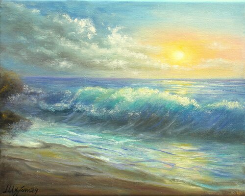 Moody sunset Ludmilla Ukrow