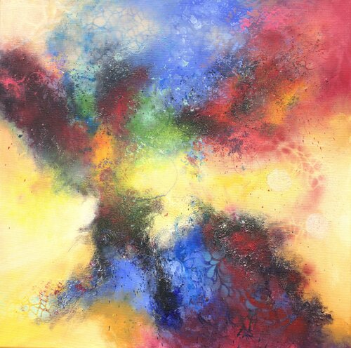 Abstract Emotion di Ludmilla Ukrow, Pittura in vendita su Singulart