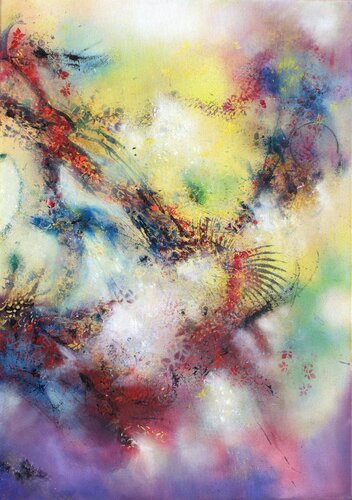 Abstract Fusion 2 von Ludmilla Ukrow, Malerei kaufen auf Singulart