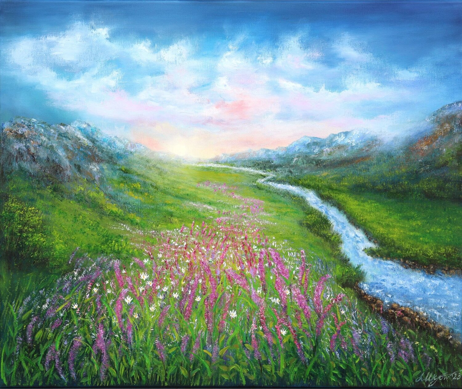 Summer in the mountains Ludmilla Ukrow