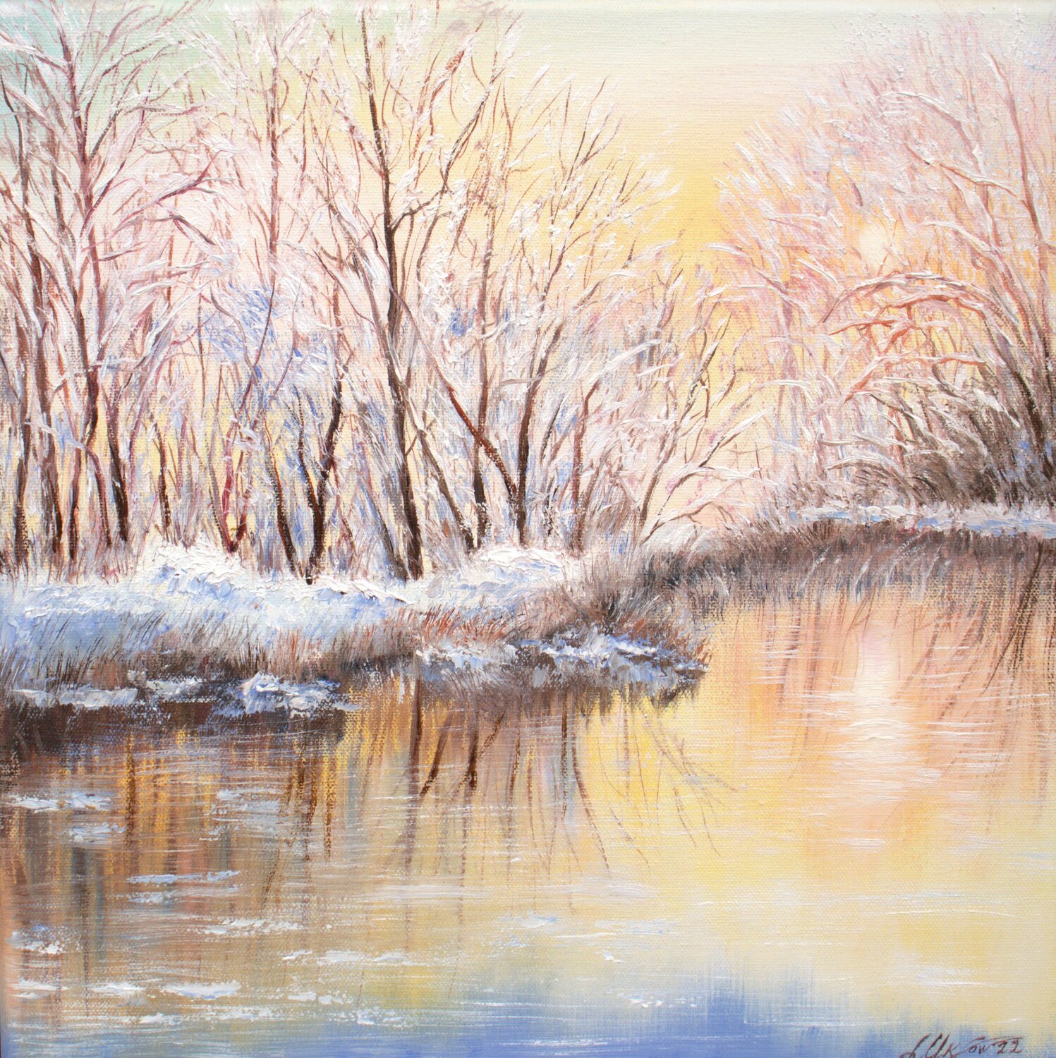 Winter light 2 Ludmilla Ukrow