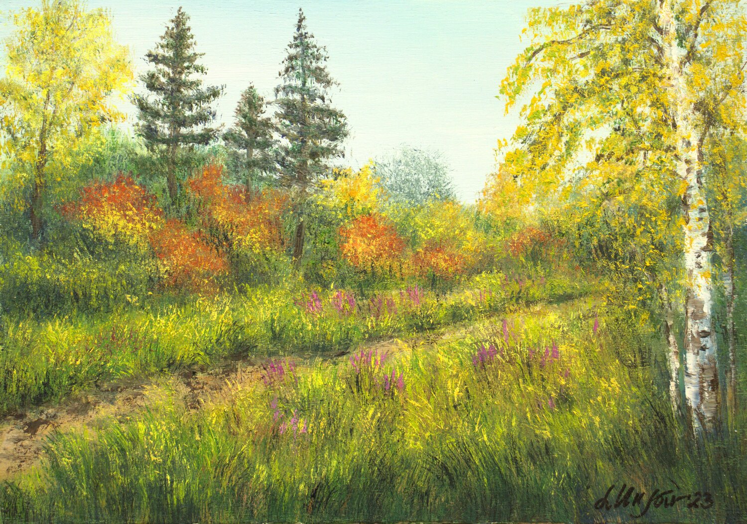 Autumn forest Ludmilla Ukrow