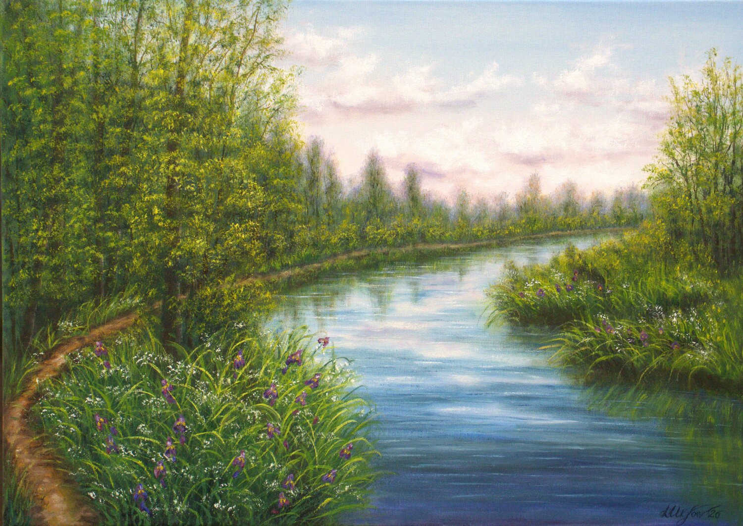 The river Ludmilla Ukrow
