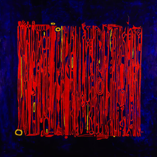 Glyphe n°1 van Isabelle Dominjon, Schilderij te koop op Singulart