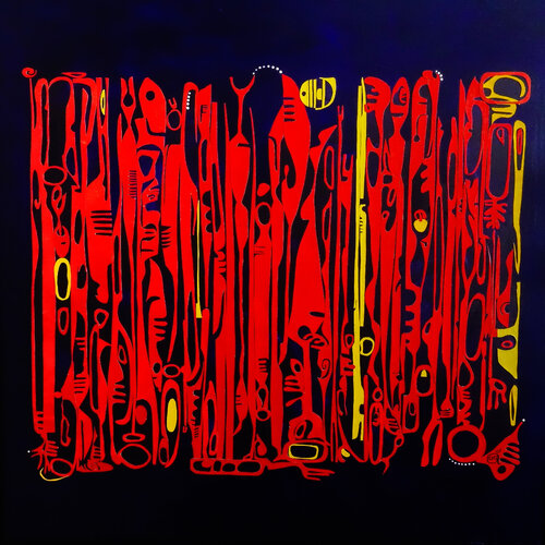 Glyphe n°2 von Isabelle Dominjon, Malerei kaufen auf Singulart