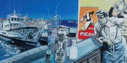 Ho peuchère ! van Francis Stanzione, Schilderij te koop op Singulart