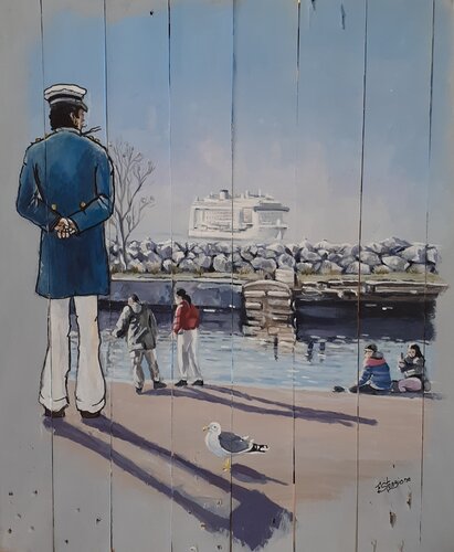 Mistral gagnant van Francis Stanzione, Schilderij te koop op Singulart