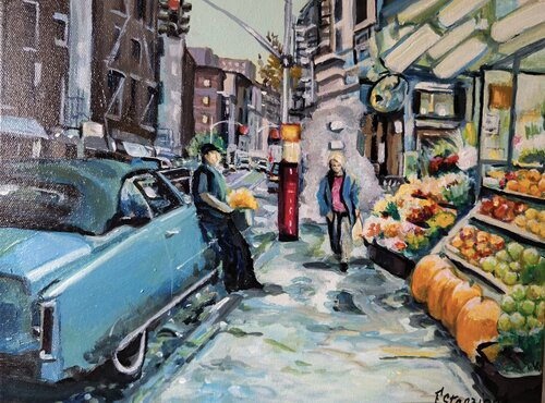 Chinatown von Francis Stanzione, Malerei kaufen auf Singulart