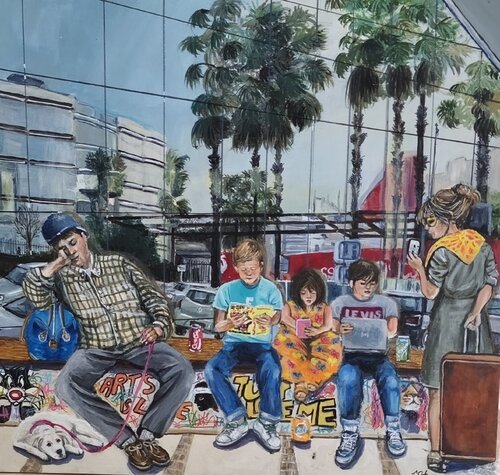 Embarquement immédiat de Francis Stanzione, Pintura a la venta en Singulart