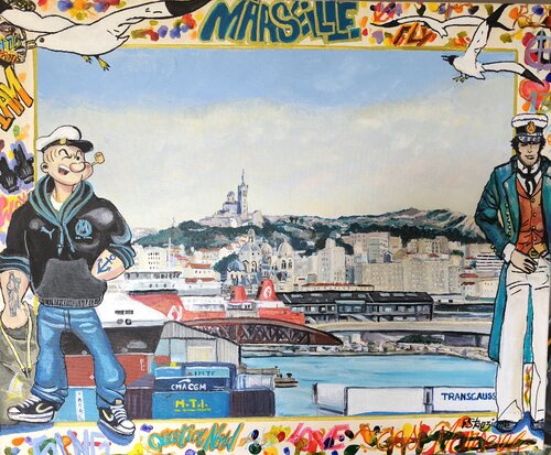 Appareillage by Francis Stanzione, Painting for Sale on Singulart