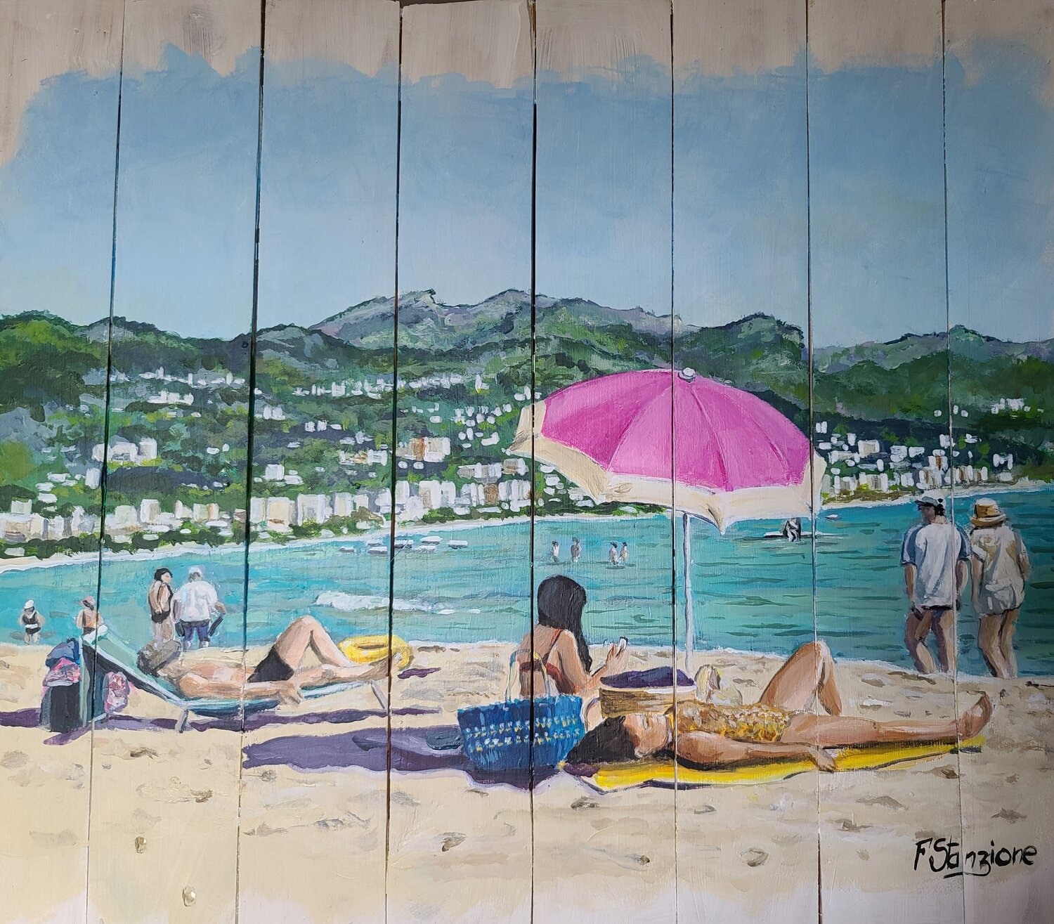 La plage 2 Francis Stanzione