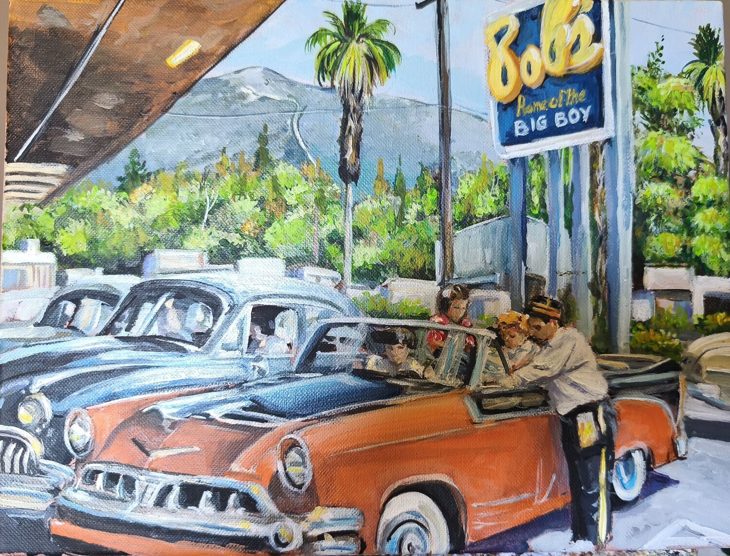 Bob's Francis Stanzione Original painting for sale