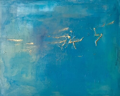 Littoral, empreinte n*1 by Fabien Cristo-Manuel, Painting for Sale on Singulart