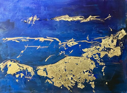 Empreinte côte de Nacre n^2 by Fabien Cristo-Manuel, Painting for Sale on Singulart