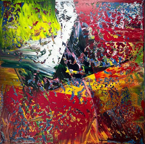 Abstrakt 2405 - "Rot" Inga Knaak