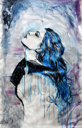 Rain di Anna Sidi-Yacoub, Pittura in vendita su Singulart