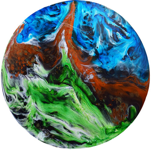 Go with the Flow von Anna Sidi-Yacoub, Malerei kaufen auf Singulart