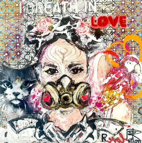 I Breathe In Love van Robert Tietz, Schilderij te koop op Singulart