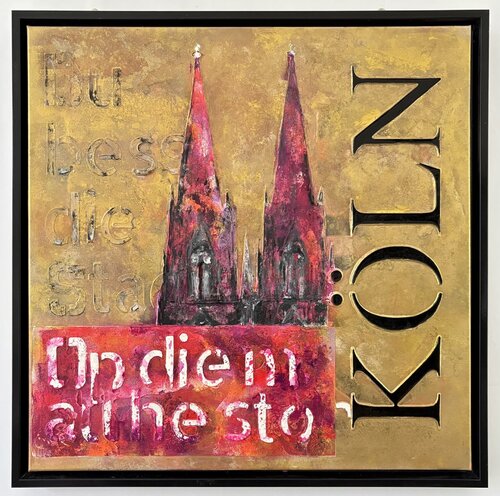 Köln Ruut Un Gold de Robert Tietz, Pintura a la venta en Singulart