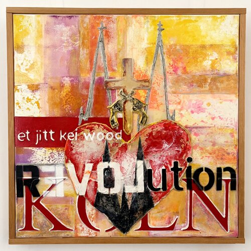 Köln LoveRevolution #01 de Robert Tietz, Pintura a la venta en Singulart