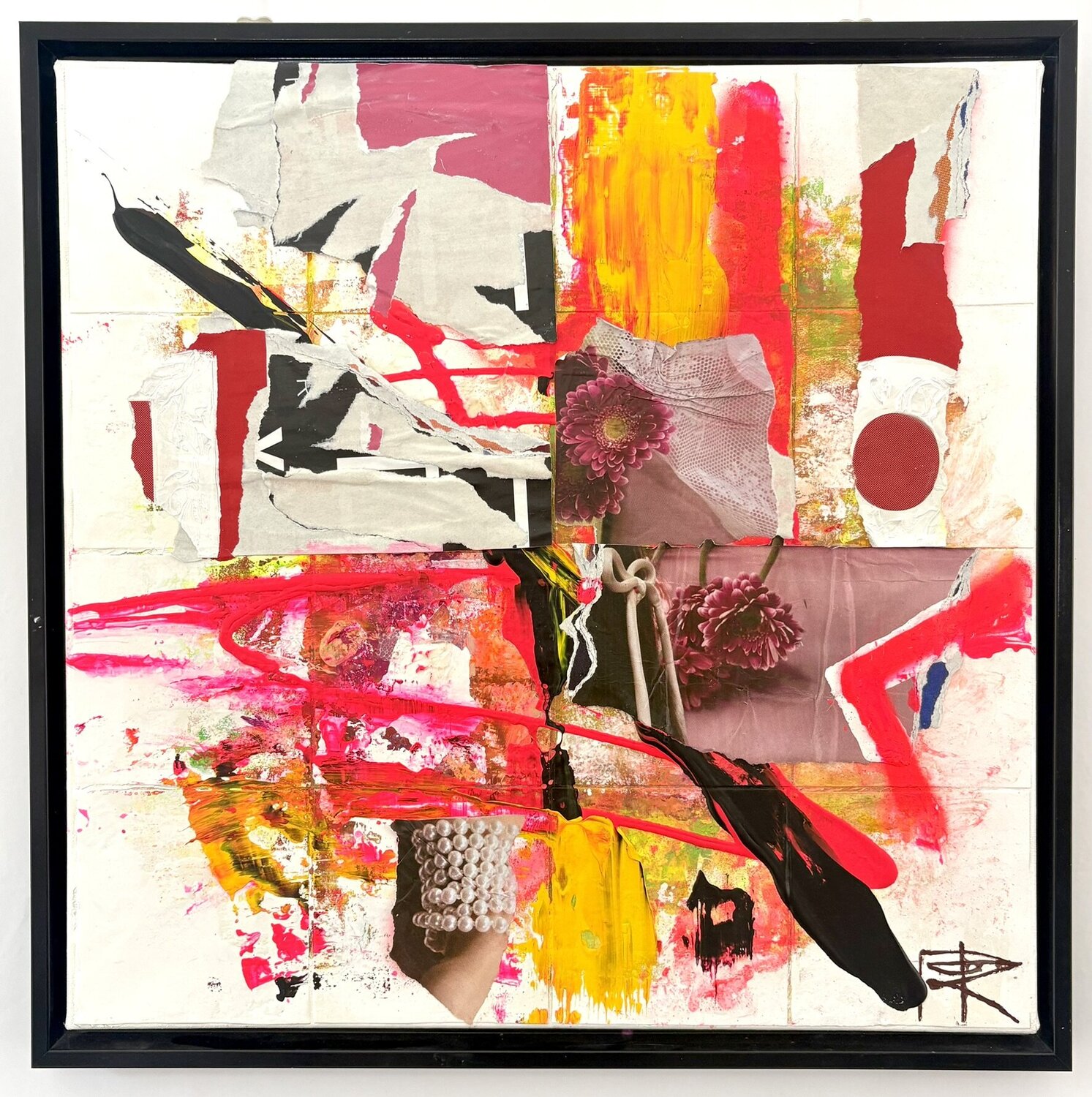 Neon Bloom Robert Tietz Original painting for sale