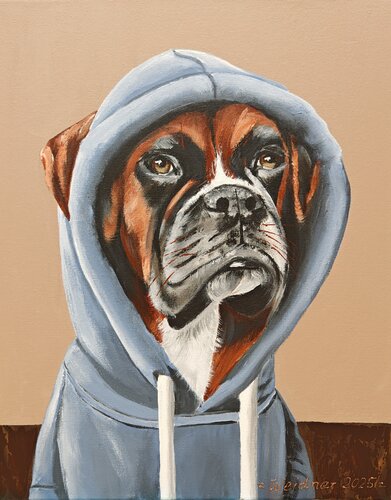 Diego van Angela Weidner, Schilderij te koop op Singulart