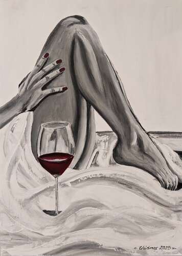 Sinfonie der Sinne von Angela Weidner, Malerei kaufen auf Singulart