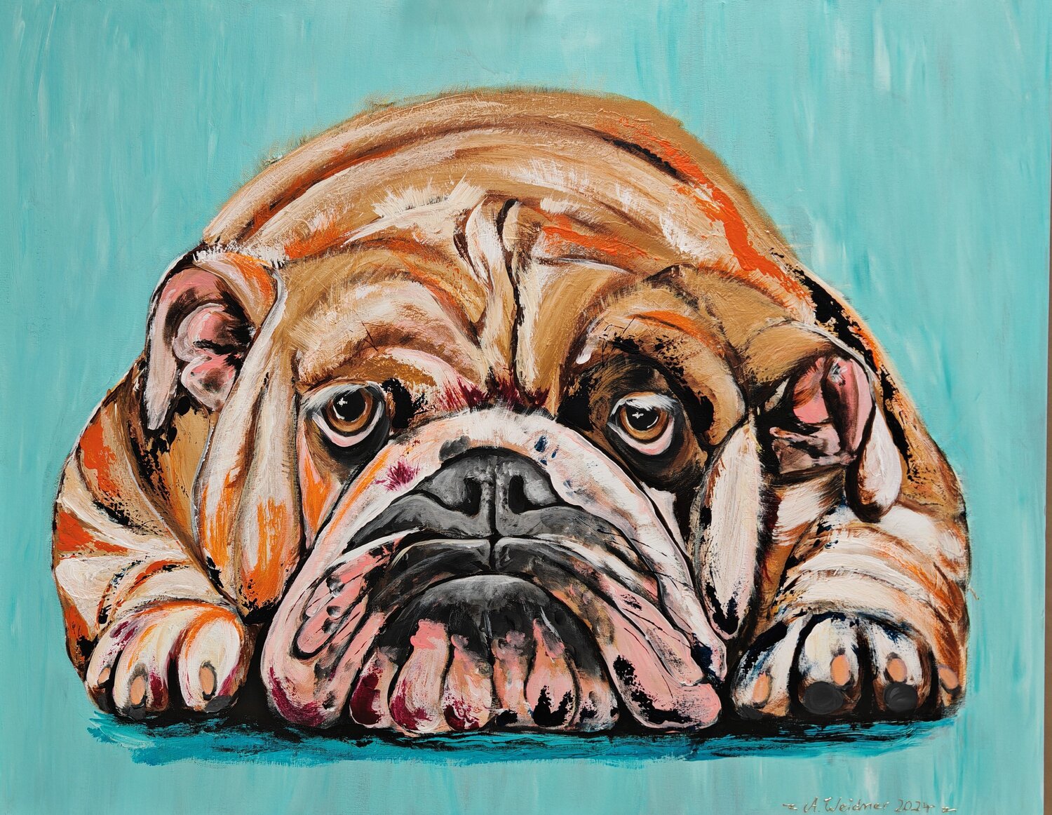 Brutus - Englische Bulldogge Angela Weidner