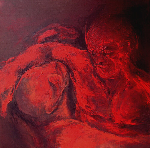 lottatori de Emma Assisi, Pintura a la venta en Singulart
