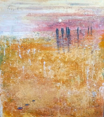 they who seemed they would always be van Nalini Shanthi Cook, Schilderij te koop op Singulart