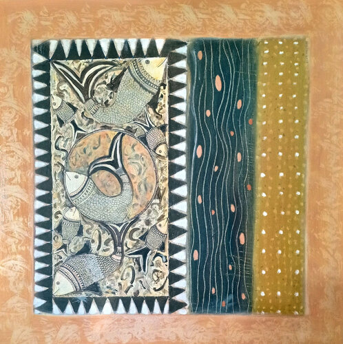 containment van Nalini Shanthi Cook, Schilderij te koop op Singulart