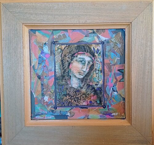 Icon: freedom denied van Nalini Shanthi Cook, Schilderij te koop op Singulart