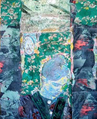 17.25:  series 1 collage von Nalini Shanthi Cook, Werk auf Papier kaufen auf Singulart