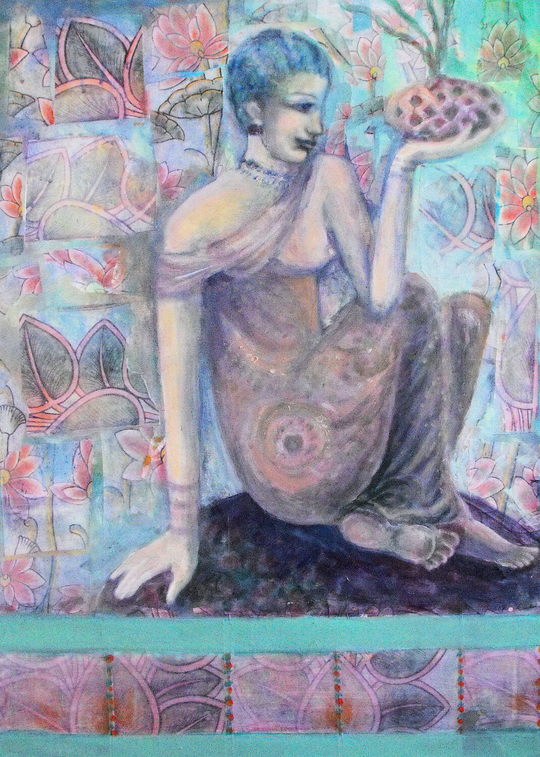 garamasala : series 1 collage Nalini Shanthi Cook