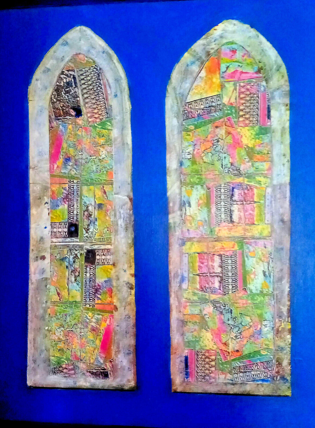 atonement : series 1 collage Nalini Shanthi Cook