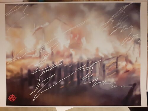 Feuer by Torsten Stuß, Print for Sale on Singulart