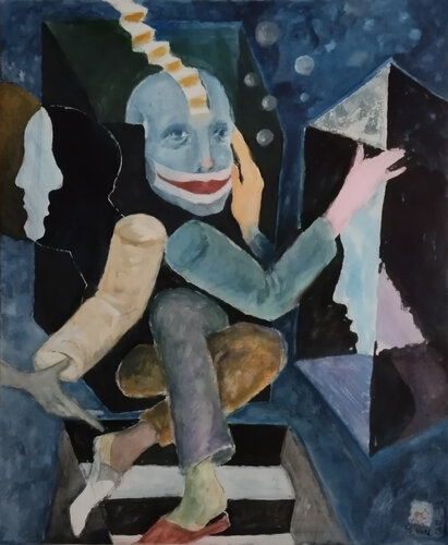 Der Magier van Steffen Mertens, Schilderij te koop op Singulart