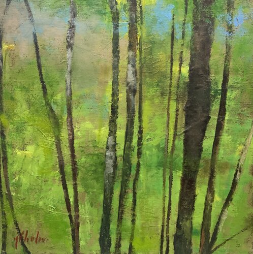 Forêt di Kathy Gébelin, Pittura in vendita su Singulart