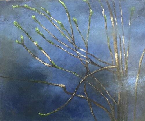 Nuit Etoilée von Kathy Gébelin, Malerei kaufen auf Singulart