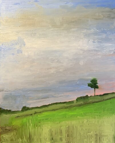 Horizon van Kathy Gébelin, Schilderij te koop op Singulart