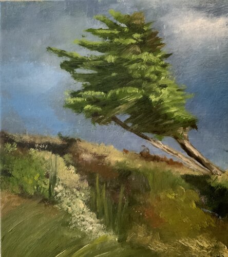 Sentinelle by Kathy Gébelin, Painting for Sale on Singulart