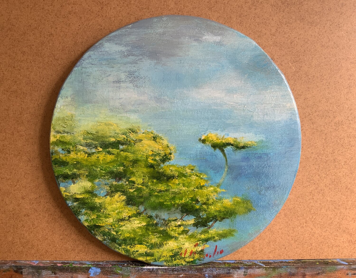 Bretagne Kathy Gébelin Origineel schilderij te koop