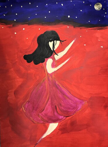 Estate sotto le stelle by Gaia Li Quadri Cassini, Painting for Sale on Singulart
