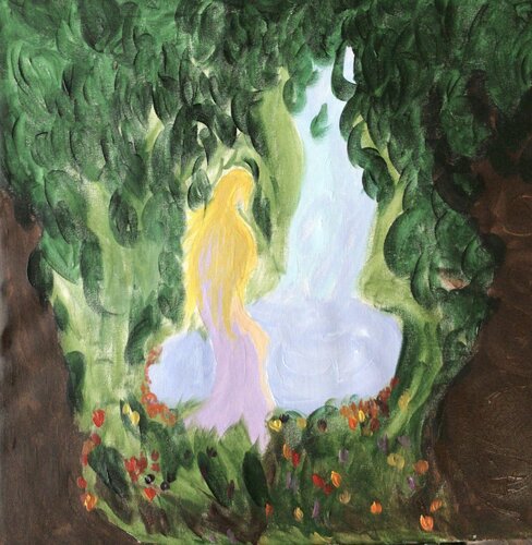 Linfa di Gaia Li Quadri Cassini, Pittura in vendita su Singulart