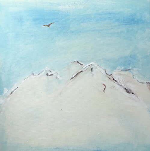 Volo libero van Gaia Li Quadri Cassini, Schilderij te koop op Singulart