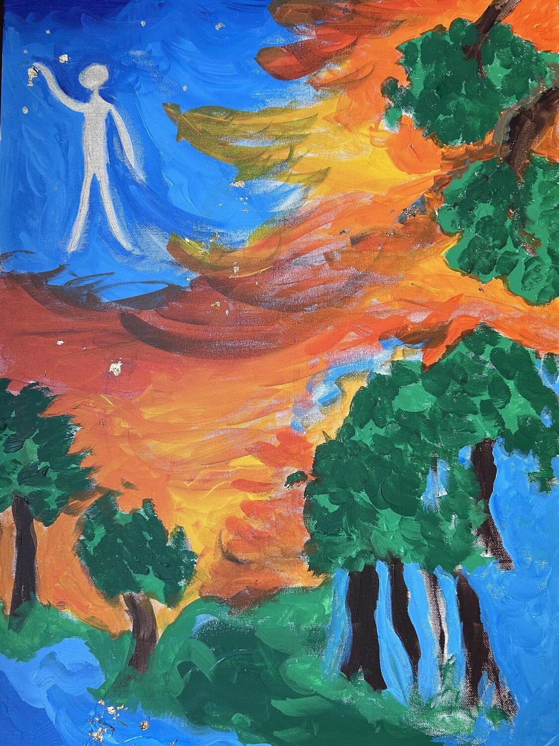 Ascoltarsi Gaia Li Quadri Cassini Original painting for sale