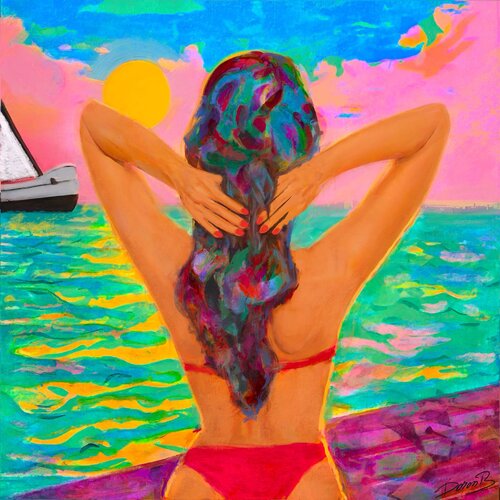 Relaxing day von Doron B, Digital kaufen auf Singulart