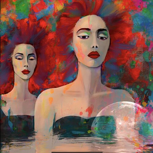 C’est quoi ? de Doron B, Digital a la venta en Singulart